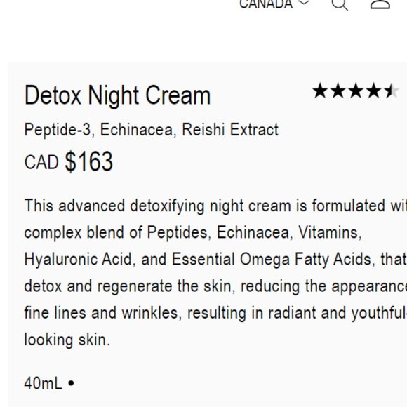 Grown Alchemist Detox Night Cream - 3x  Full Size Tube BNIB - Picture 2 of 3